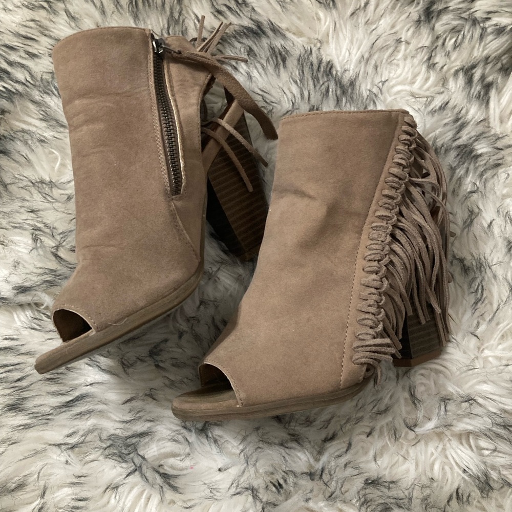 Fringe Booties